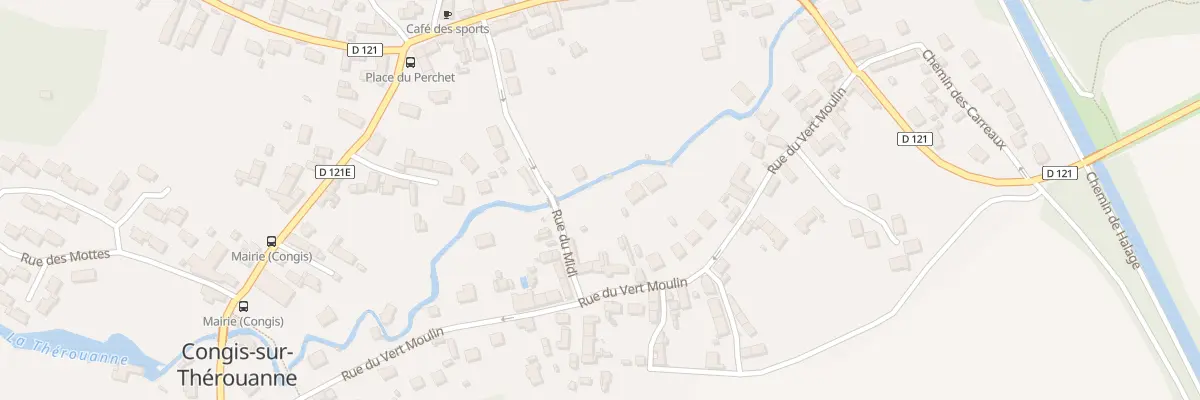 Plan du 23B Rue du Vert Moulin à Congis-sur-Thérouanne