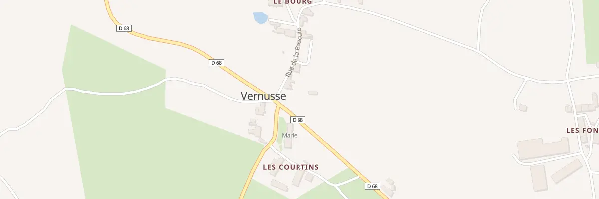 Plan du 3 Rue de la Bascule à Vernusse