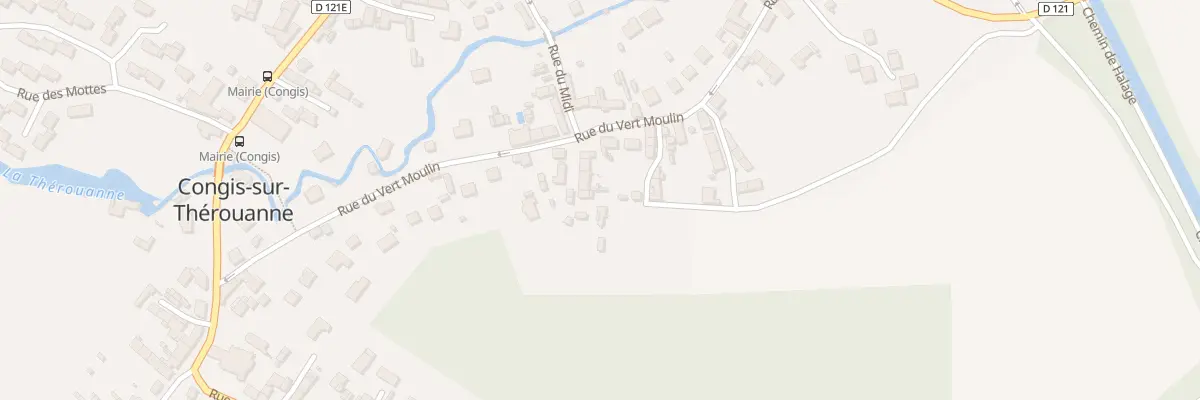 Plan du 32 Rue du Vert Moulin à Congis-sur-Thérouanne