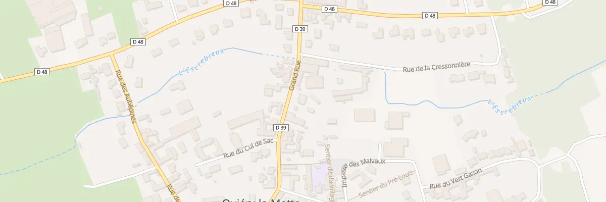 Plan du 18 Rue Grande Rue à Quiéry-la-Motte