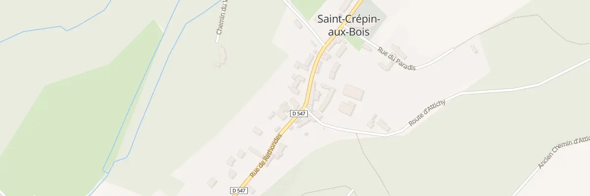 Plan du 10 Rue de Rethondes à Saint-Crépin-aux-Bois