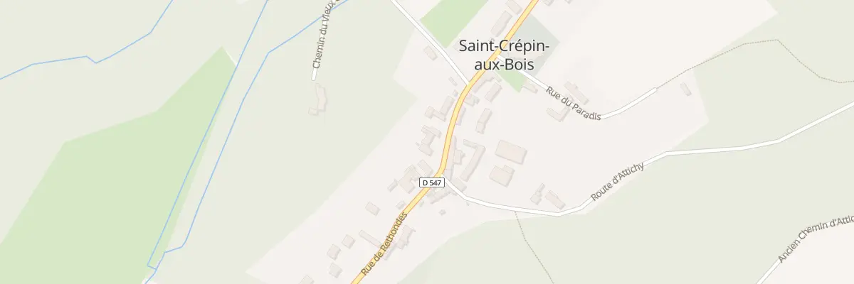 Plan du 8 Rue de Rethondes à Saint-Crépin-aux-Bois