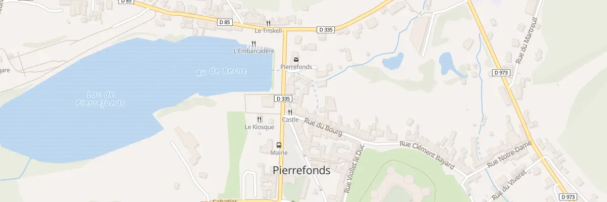 Plan du 5 Rue du Bourg à Pierrefonds