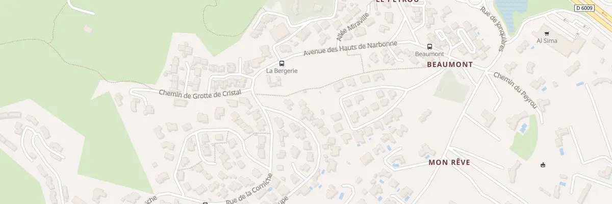 Plan du 3 Rue de la Coupe à Narbonne