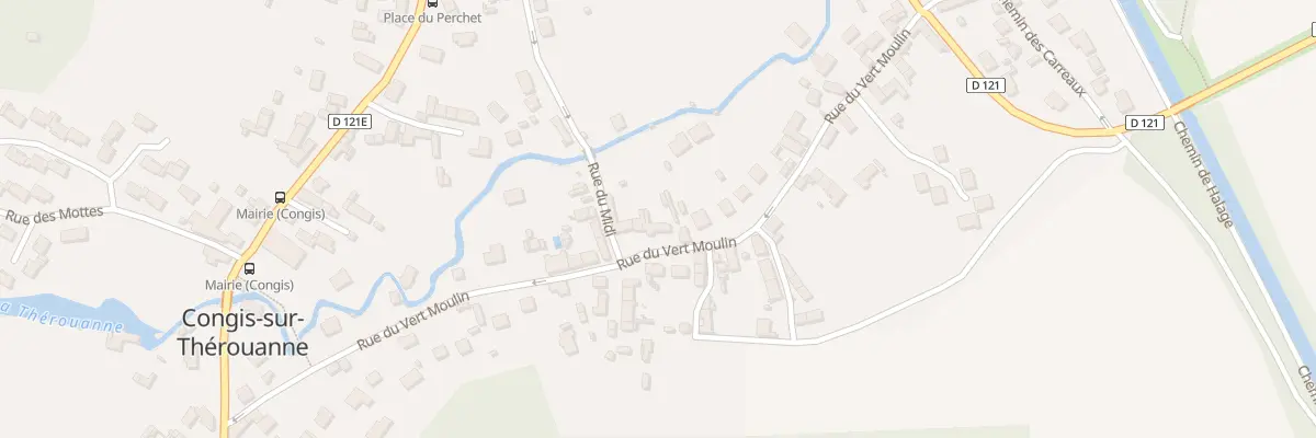 Plan du 23 Rue du Vert Moulin à Congis-sur-Thérouanne