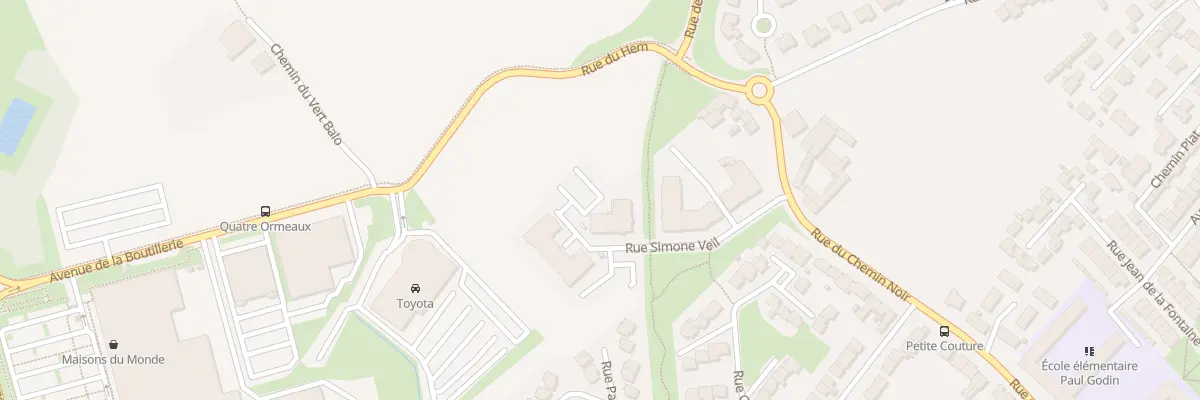 Plan du 6 Rue Simone Veil à Sequedin
