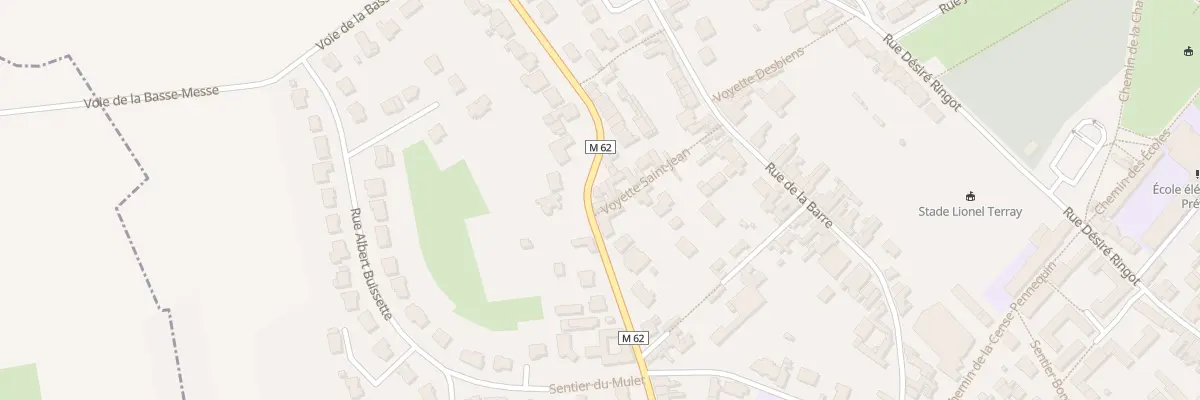 Plan du 28 Rue du Maréchal Leclerc à Gondecourt