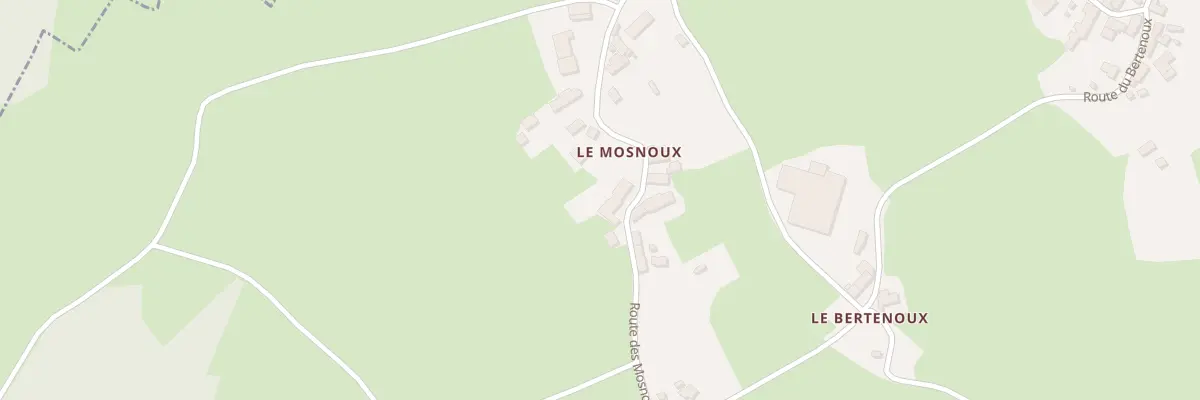 Plan du 1 Rte des Mosnoux à Chouvigny