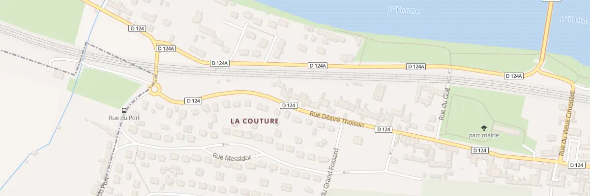 Plan du 29 Rue Désiré Thoison à Cannes-Écluse