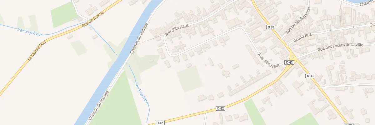 Plan du 54 Rue d’En-haut à Vitry-en-Artois