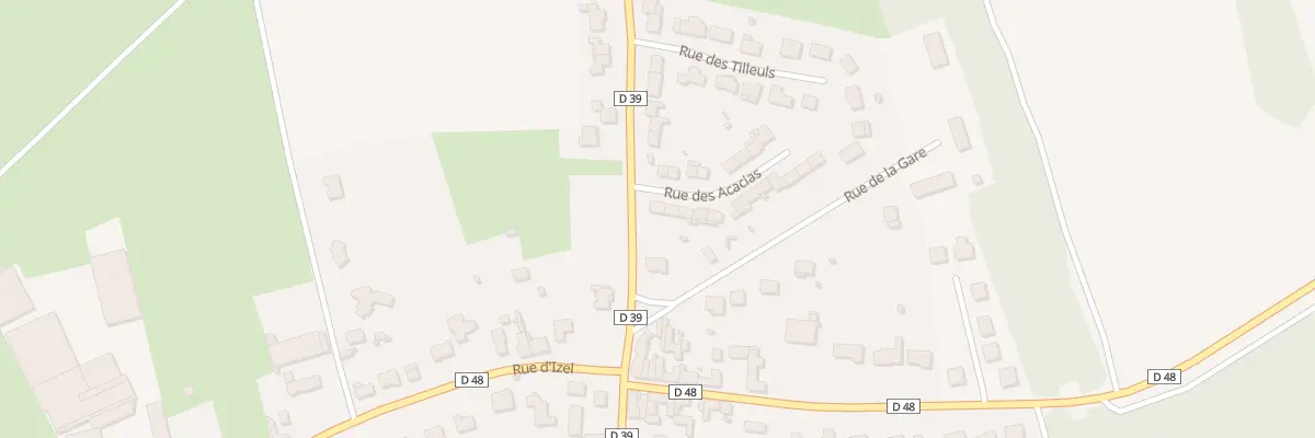 Plan du 2 Rue des Acacias à Quiéry-la-Motte