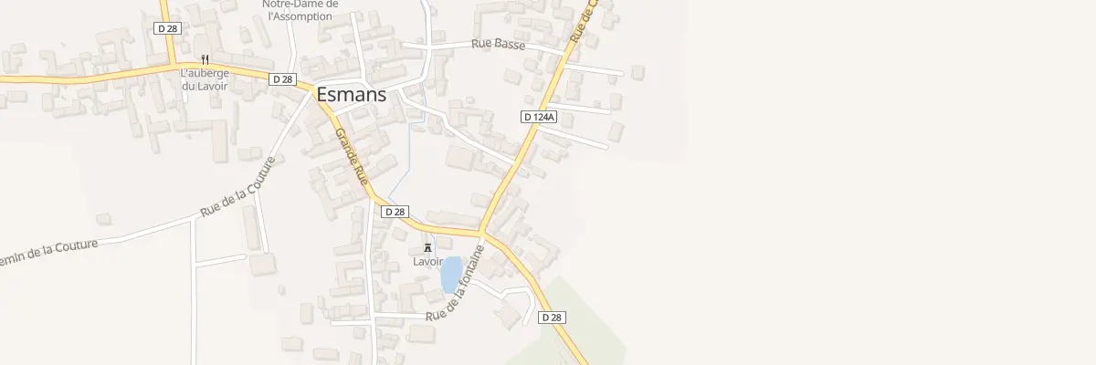 Plan du 4 Rue de Cannes à Esmans