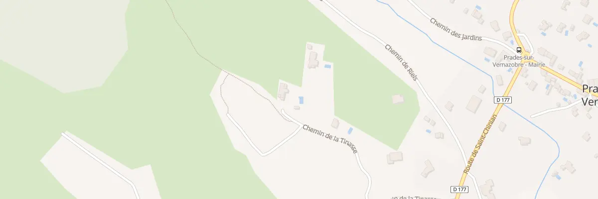Plan du 5174 La Tinasse à Prades-sur-Vernazobre