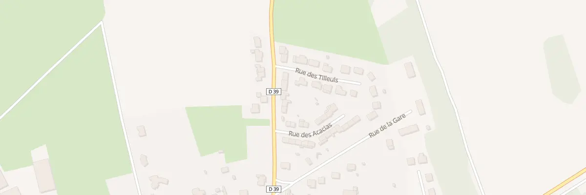 Plan du 8 Rte de Beaumont à Quiéry-la-Motte