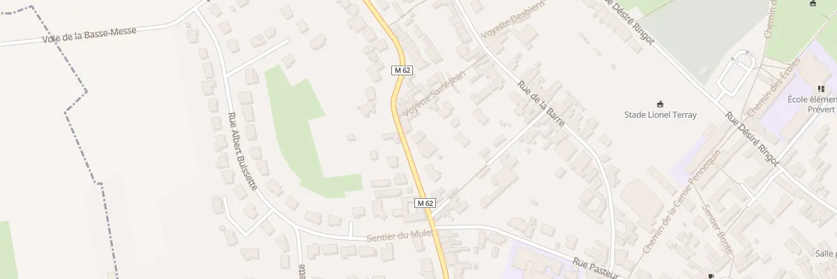 Plan du 24 Rue du Maréchal Leclerc à Gondecourt