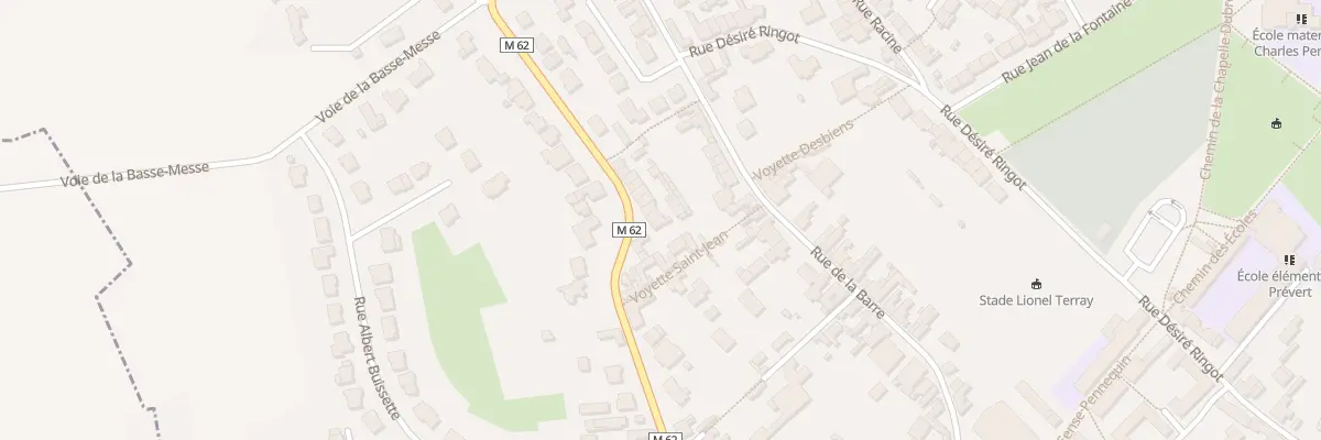 Plan du 32 Rue du Maréchal Leclerc à Gondecourt