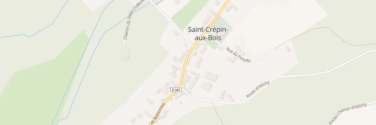 Plan du 7 Rue de Rethondes à Saint-Crépin-aux-Bois