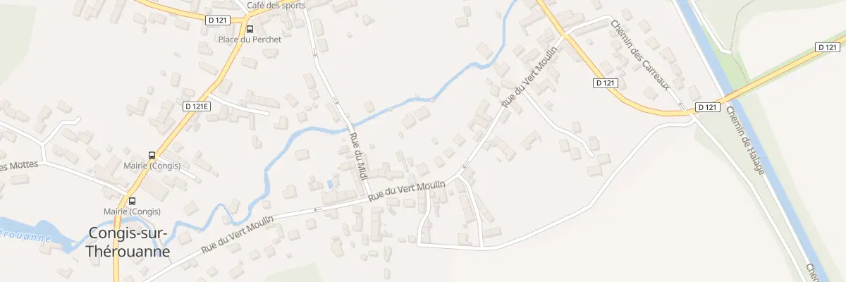 Plan du 29 Rue du Vert Moulin à Congis-sur-Thérouanne