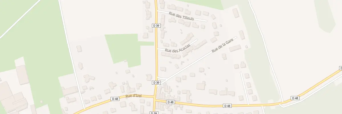 Plan du 6 Rue des Acacias à Quiéry-la-Motte