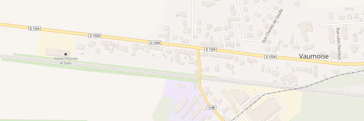 Plan du 69 Rte de Chantilly à Vaumoise