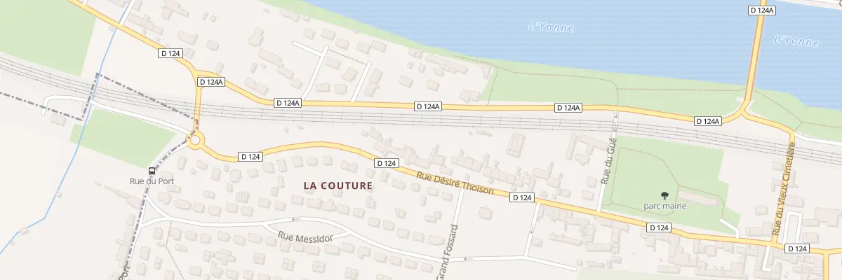Plan du 33 Rue Désiré Thoison à Cannes-Écluse
