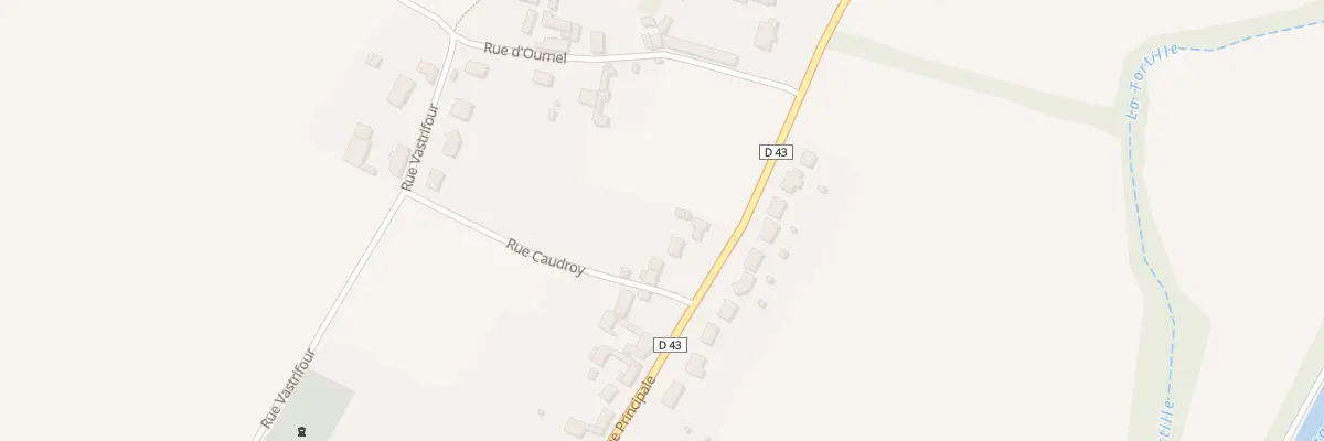 Plan du 29 Rue Principale à Étricourt-Manancourt