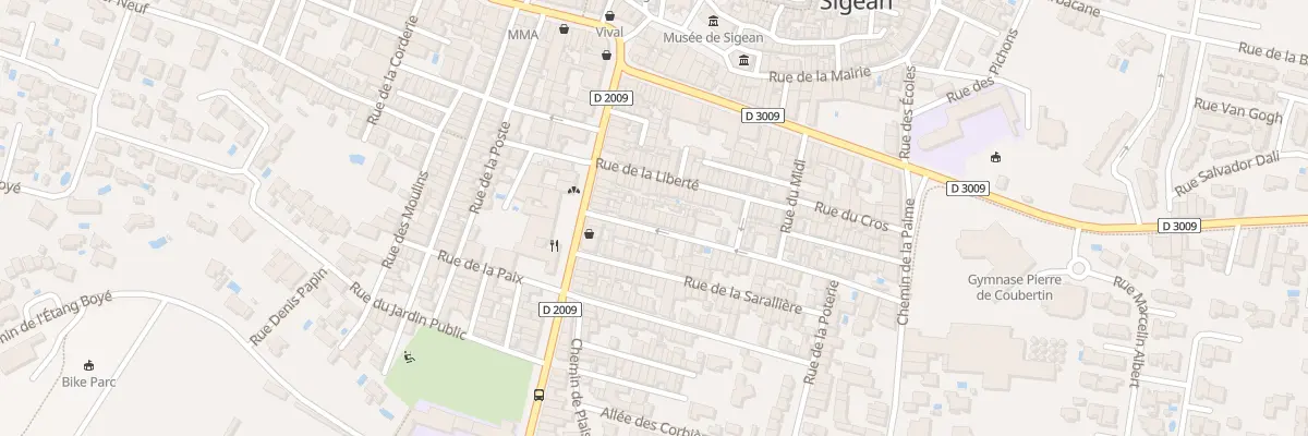 Plan du 11 Rue du 4 Septembre à Sigean