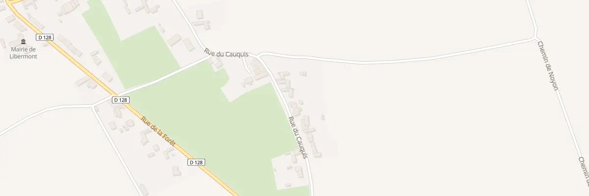 Plan du 262 Rue du Cauquis à Libermont