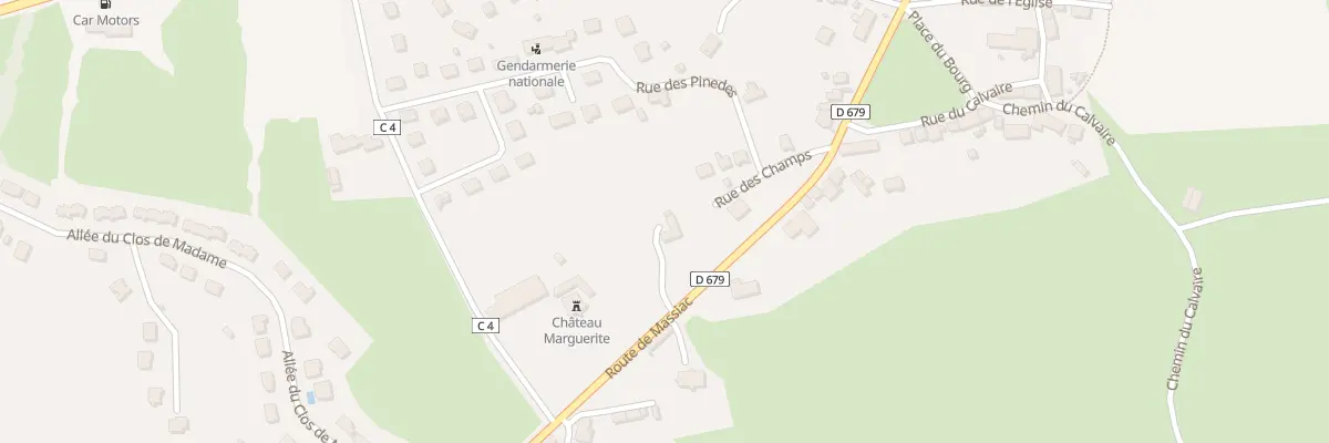 Plan du 3 Rte de Massiac à Neussargues-Moissac