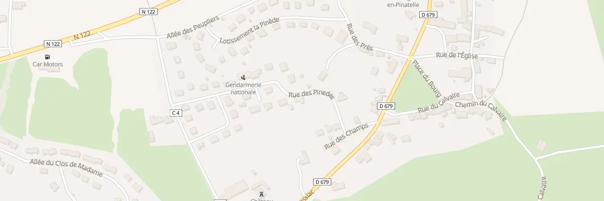 Plan du 18 Rue des Pinedes à Neussargues-Moissac