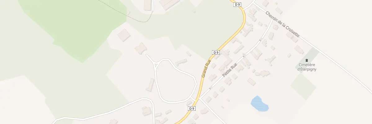 Plan du 3 Gr Grand Rue à Éterpigny