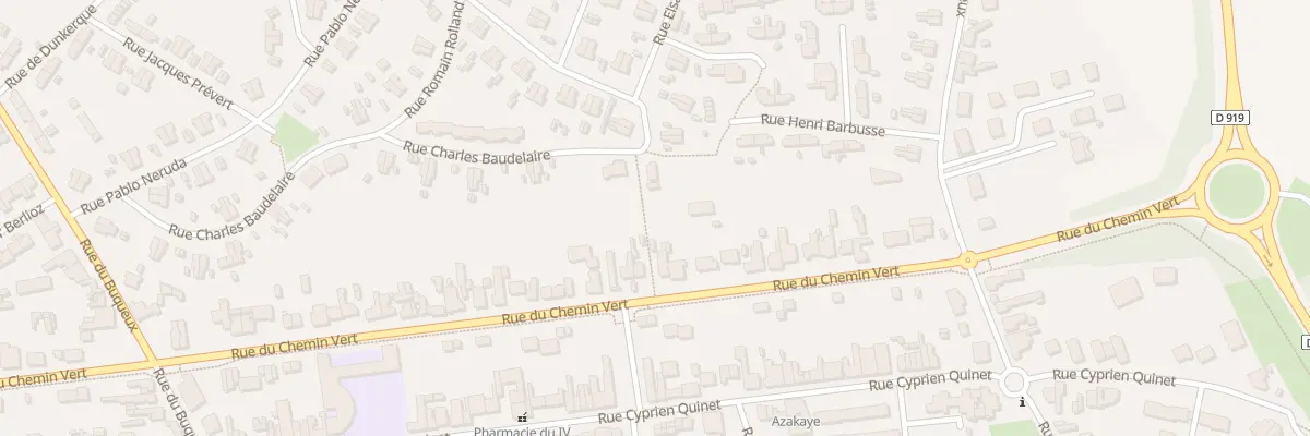 Plan du 113 Rue du Chemin Vert à Carvin