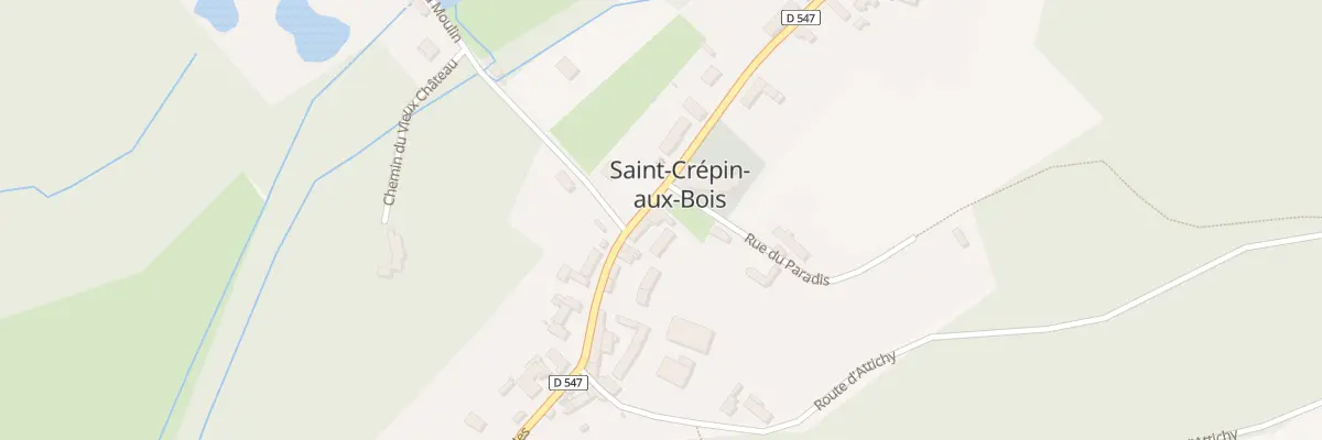 Plan du 1 Rue de Rethondes à Saint-Crépin-aux-Bois