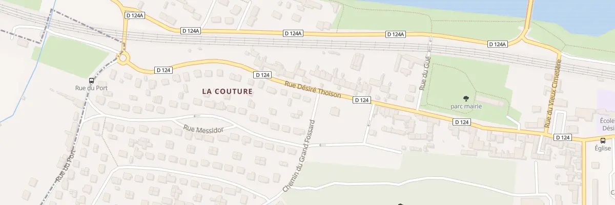 Plan du 42 Rue Désiré Thoison à Cannes-Écluse