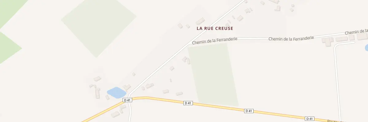 Plan du 10 La Rue Creuse au Charme