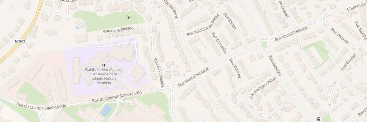 Plan du 60 Rue Ronsard à Lille