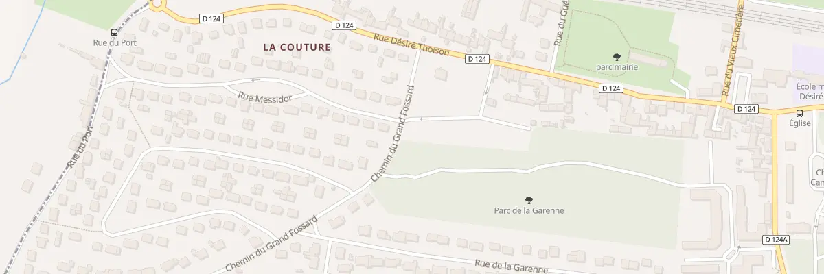 Plan du 2 Rue du Verger à Cannes-Écluse