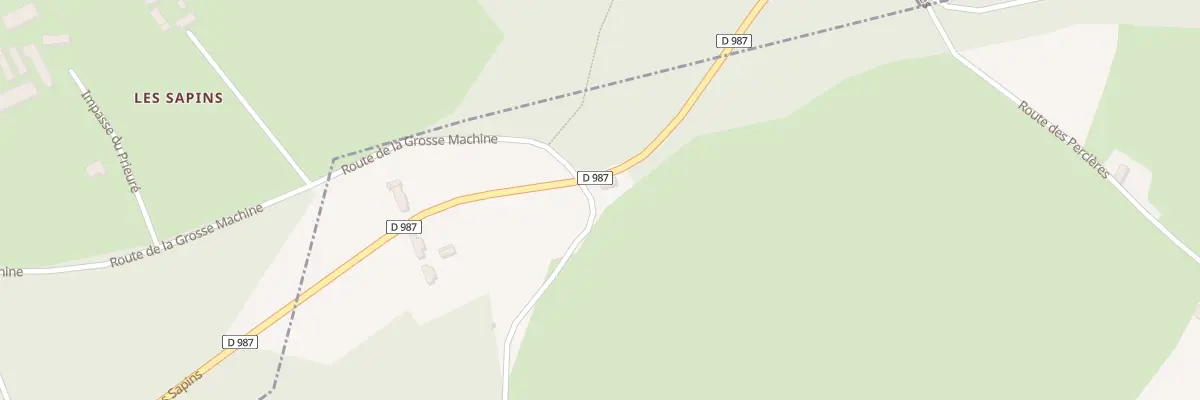 Plan du 5 Rte des Sapins à Lalizolle