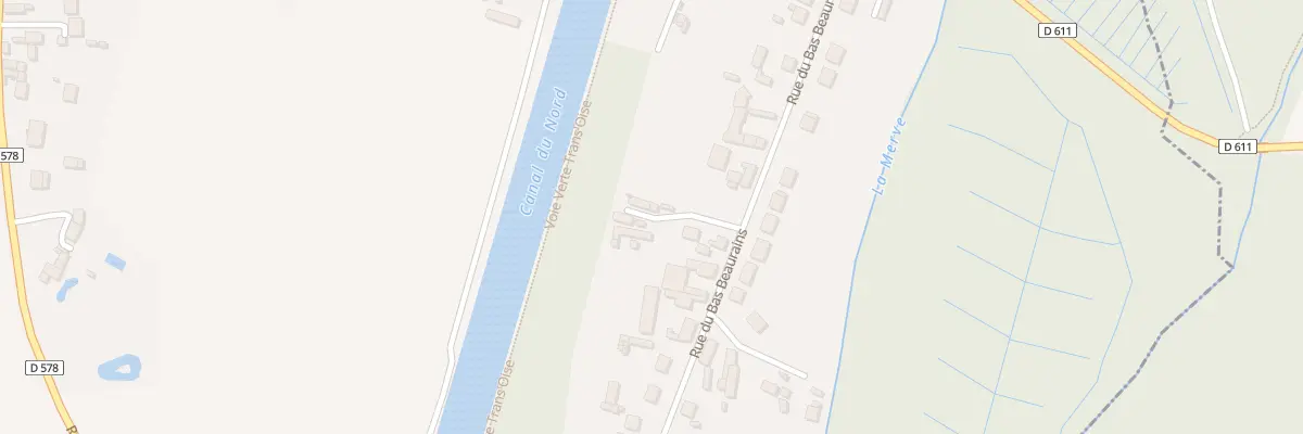 Plan du 314 Rue du Bas Beaurains à Beaurains-lès-Noyon