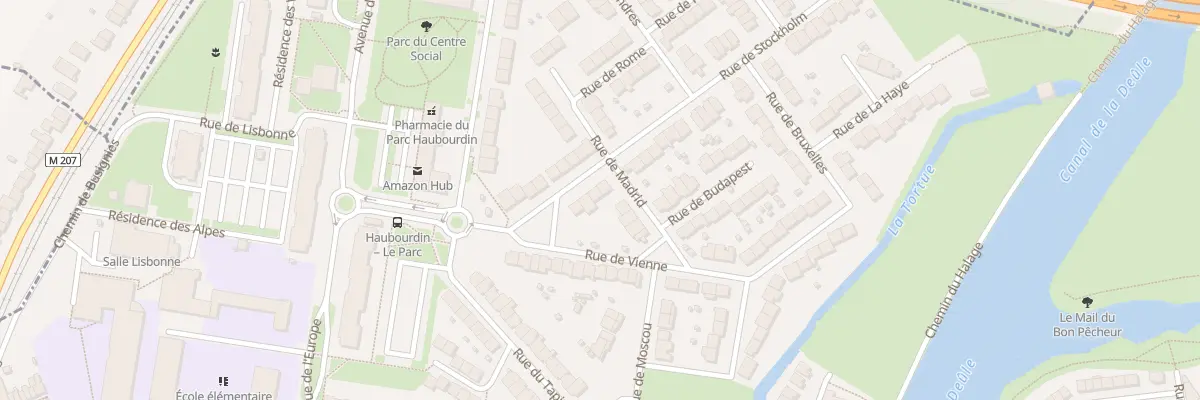 Plan du 6 Rue de Stockholm à Haubourdin