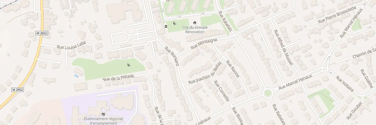 Plan du 15 Rue Montaigne Lomme à Lille