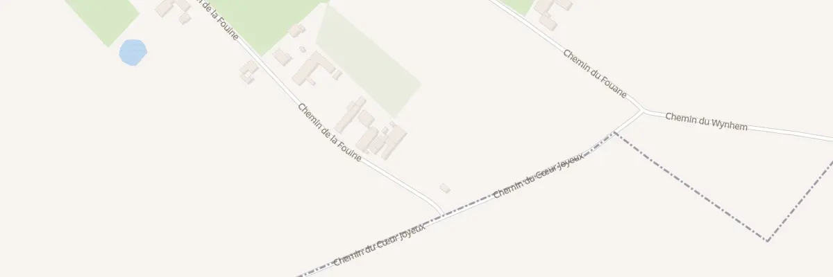 Plan du 25 Che de la Fouine à Warneton