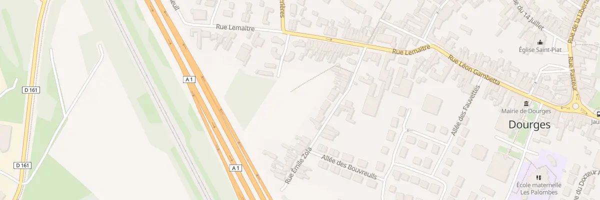 Plan du 38 Rue Lemaitre à Dourges