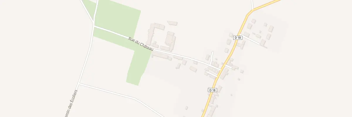 Plan du 8 Rue du Château à Étavigny