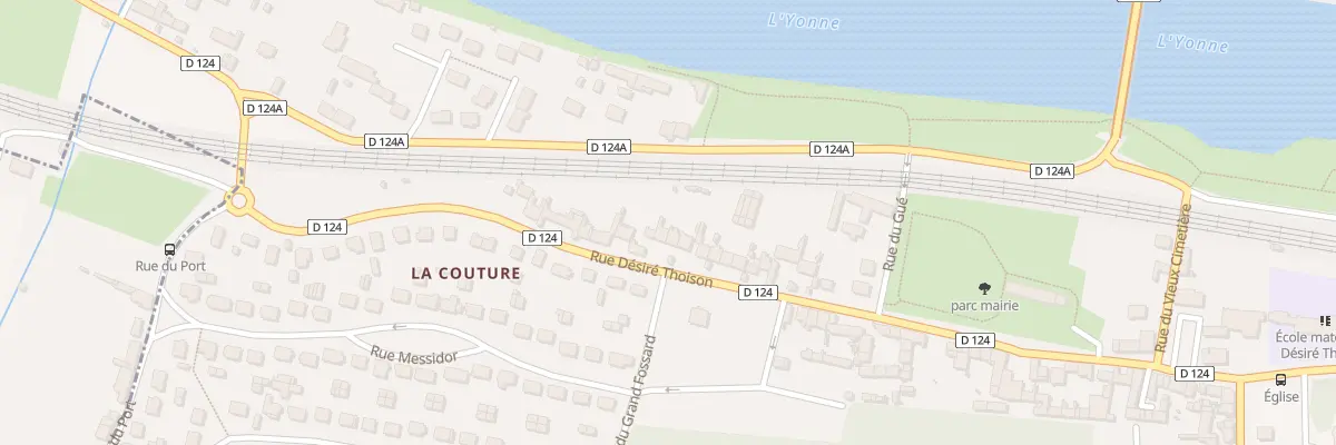 Plan du 41 Rue Désiré Thoison à Cannes-Écluse