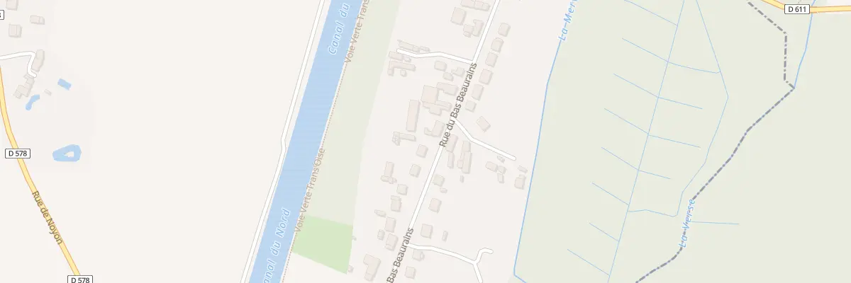 Plan du 400 Rue du Bas Beaurains à Beaurains-lès-Noyon