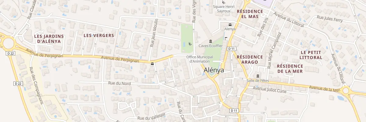 Plan du 11A Le Village à Alénya