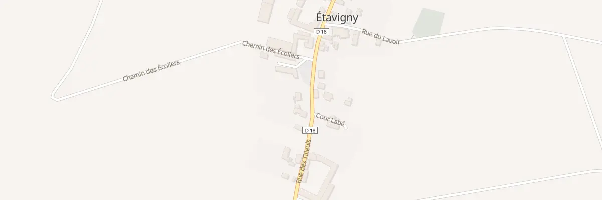 Plan du 8T Rue des Tilleuls à Étavigny