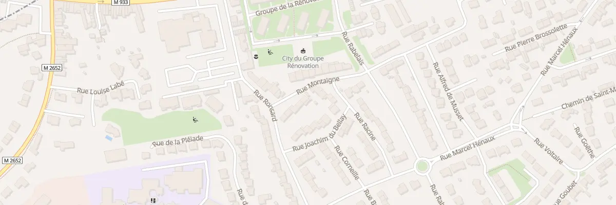 Plan du 9 Rue Montaigne Lomme à Lille