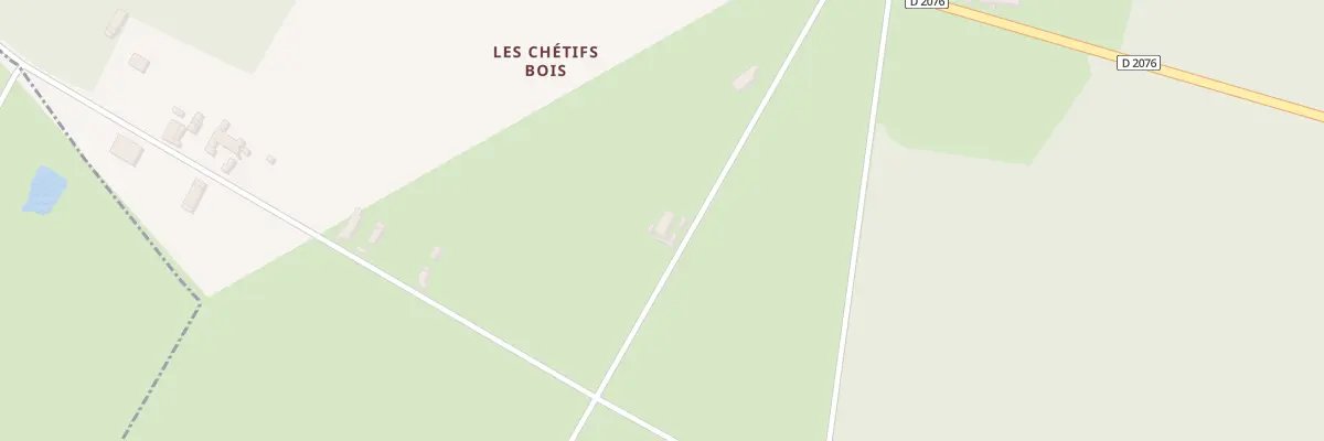 Plan du 255 Les Chetifs Bois à Mornay-sur-Allier
